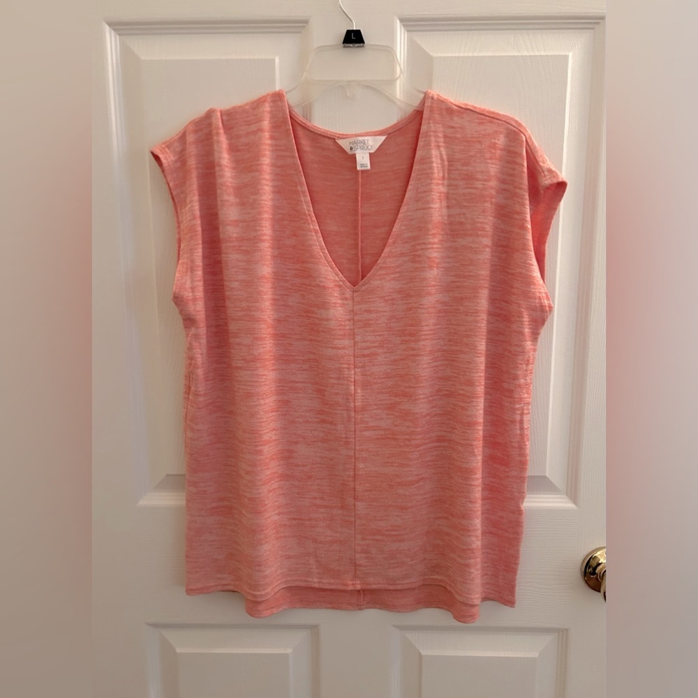V-neck Knit Top
